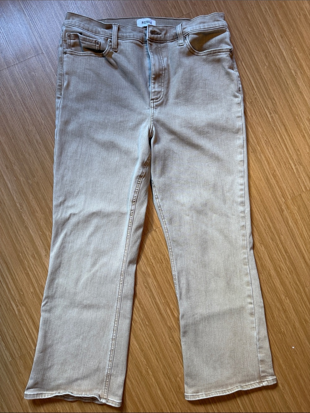 Pistola Lennon Crop Bootcut Stretch Jeans